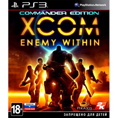 XCOM Enemy Within - Commander Edition [PS3, русская версия]
